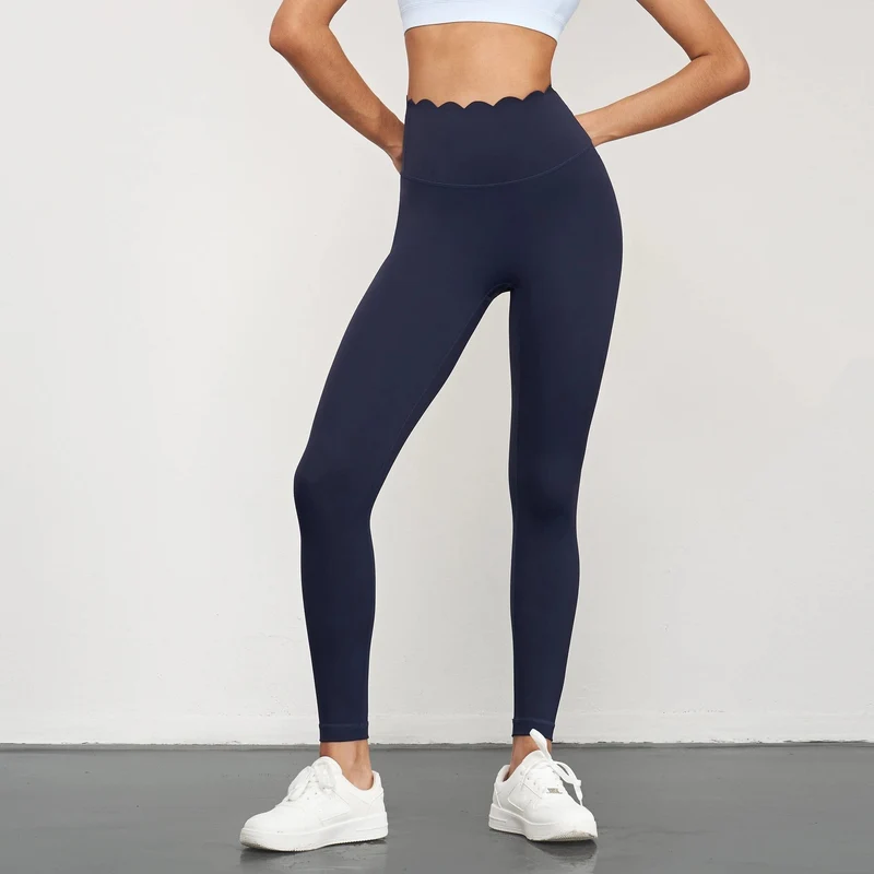 Lycra Yoga Hosen Frauen Nahtlose Lotus Arc Workout Laufen Leggings Hohe Taille Scrunch Butt Gym Leggings Outdoor Fitness Strumpfhosen