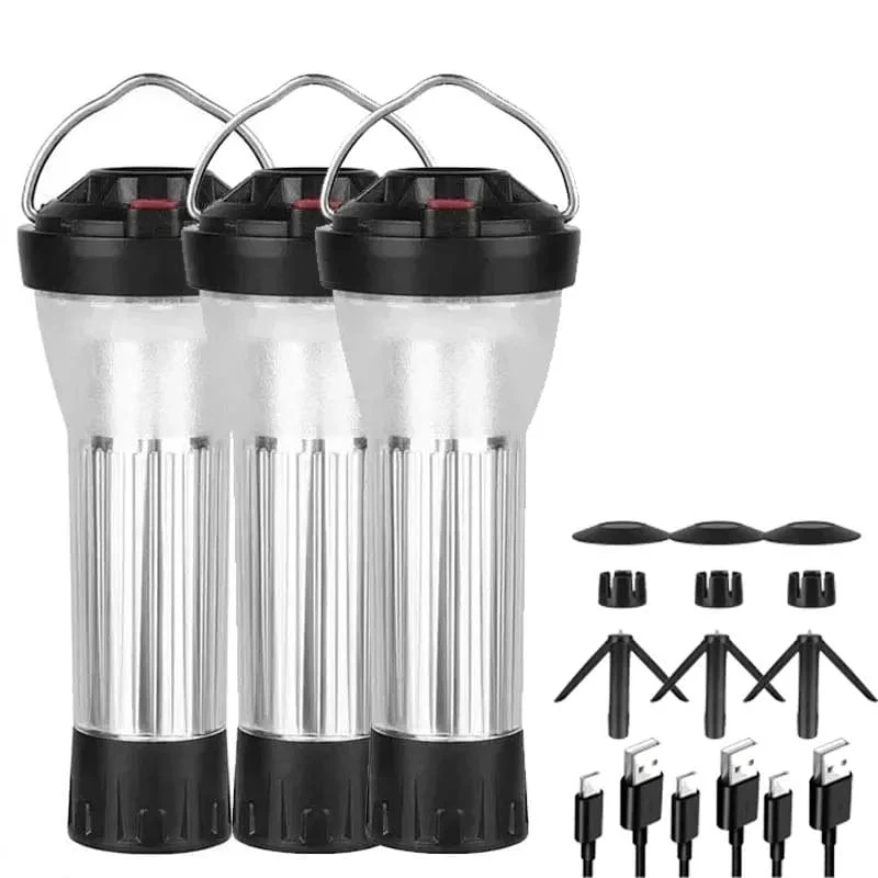 BATOT 5 Set 3000 mAh Camping Laterne Goal Zero Flache Ersatz Camping Lampe 5 Beleuchtung Modi Led Taschenlampen Notfall Lampe