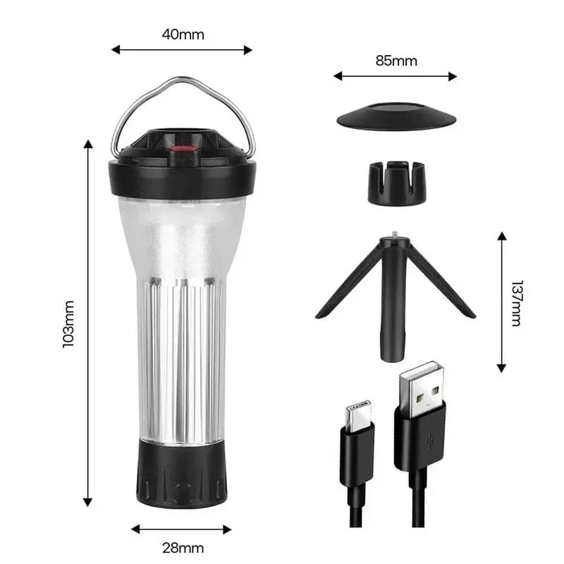 BATOT 5 Set 3000 mAh Camping Laterne Goal Zero Flache Ersatz Camping Lampe 5 Beleuchtung Modi Led Taschenlampen Notfall Lampe