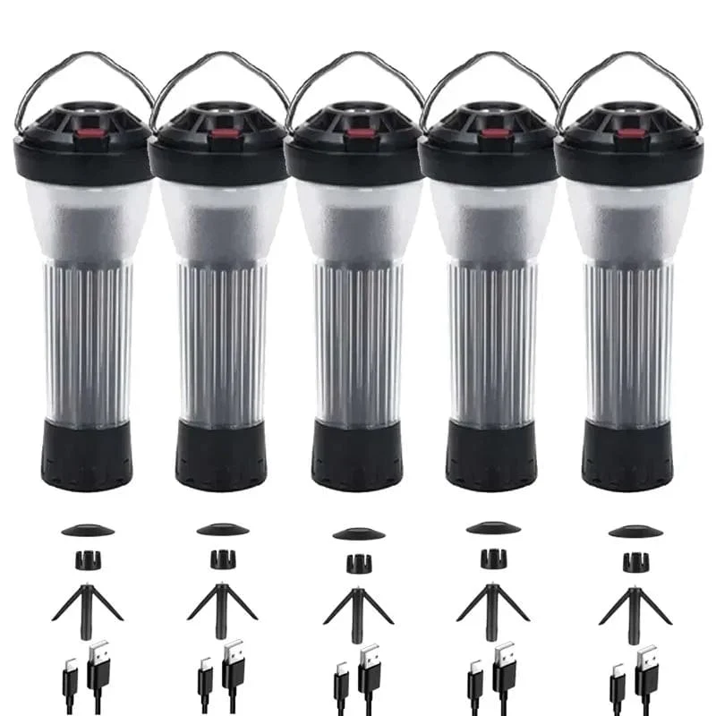 BATOT 5 Set 3000 mAh Camping Laterne Goal Zero Flache Ersatz Camping Lampe 5 Beleuchtung Modi Led Taschenlampen Notfall Lampe