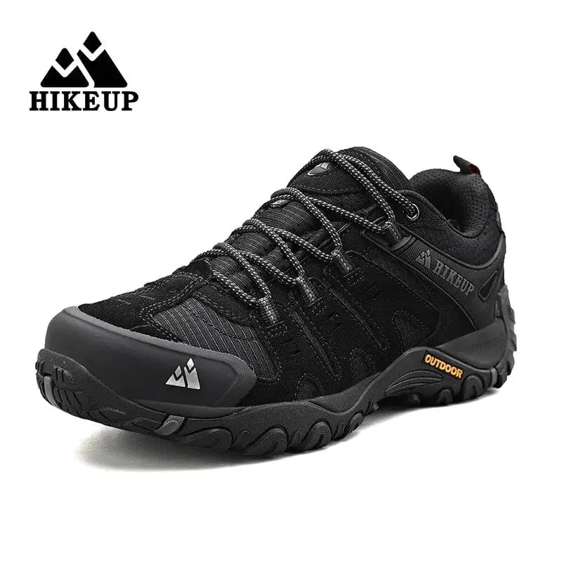 HIKEUP Herren-Wanderschuhe, Wildleder, Outdoor-Schuhe, verschleißfest, für Herren, Trekking, Wandern, Jagd, taktische Turnschuhe