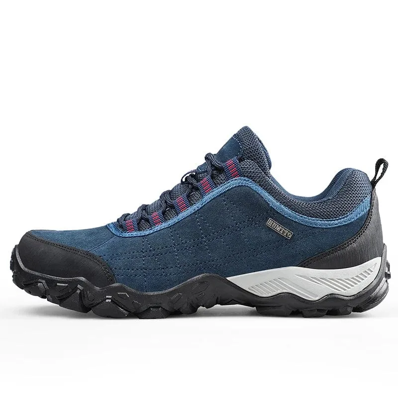 Humtto Neue Ankunft Leder Wanderschuhe Verschleiß-beständig Outdoor Sport Männer Schuhe Lace-Up Herren Klettern Trekking Jagd Turnschuhe