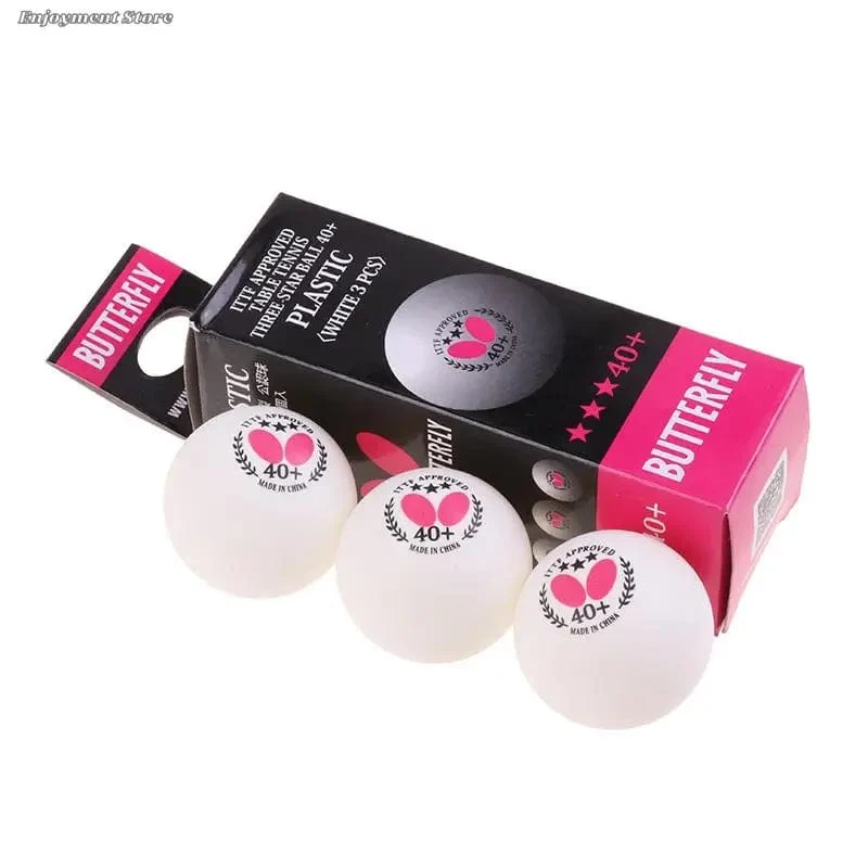 6 Stück/2 Kartons Professionelle 40+ 40 mm Hochwertige Tischtennisbälle Tischtennisbälle Drei-Sterne-Level 2er-Pack Ping-Pong-Bälle