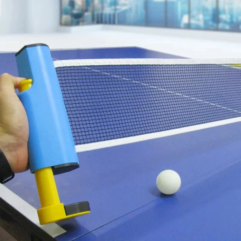 Einziehbares Tischtennisnetz, tragbares Ping-Pong-Netz, 175 cm, skalierbar, passend für jeden Tisch