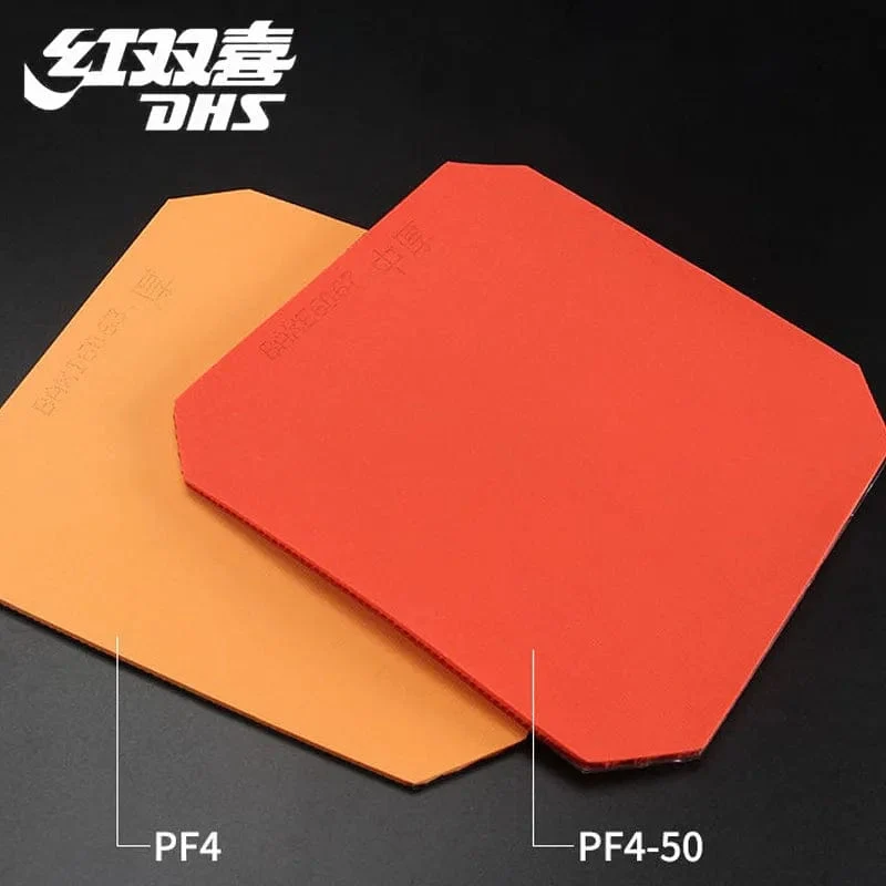 Original DHS PF4 50 Tischtennis Gummi Klebrige Noppen-in PF4 Ping Pong Gummi für Loop Driving mit Angriff