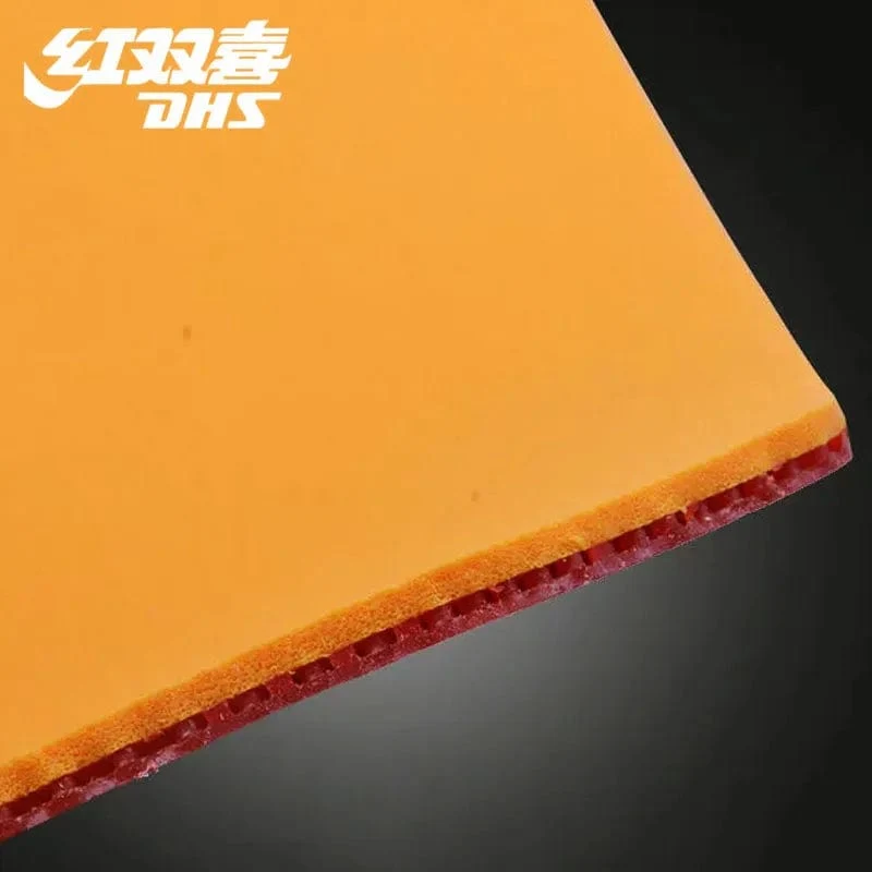 Original DHS PF4 50 Tischtennis Gummi Klebrige Noppen-in PF4 Ping Pong Gummi für Loop Driving mit Angriff