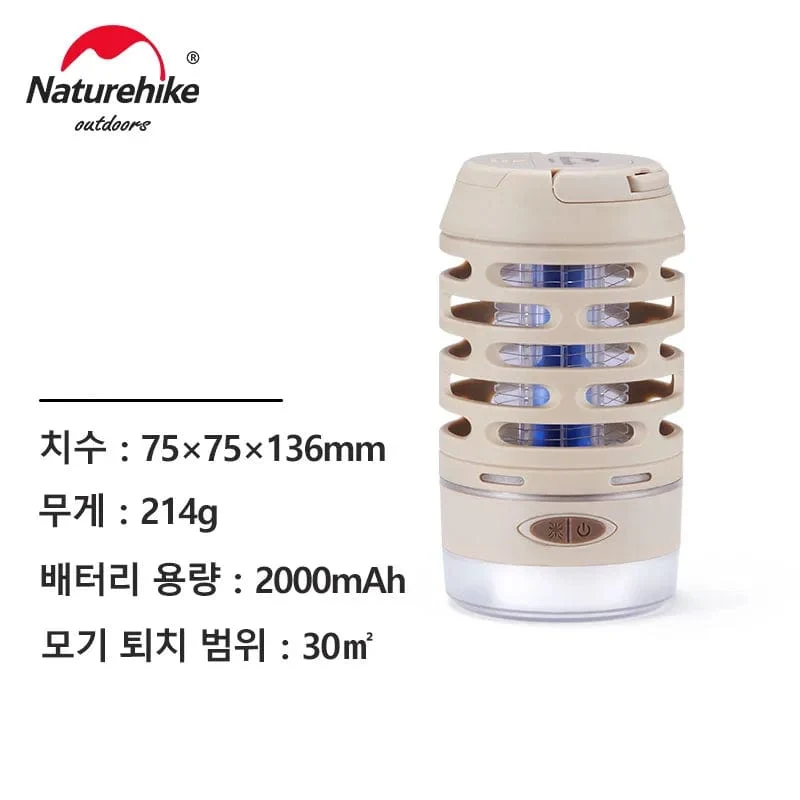Naturehike Camping Stromschlag Moskito-Mörder-Lampe Outdoor Flutlicht Insektenvernichter Repellent Anti-Mückenfalle Taschenlampe