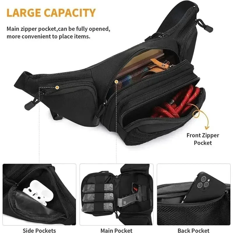 Taktische Hüfttasche Nylon Bodypack Wandern Telefon Beutel Outdoor Sports Army Military Jagd Klettern Camping Gürtel Cs Airsoft Taschen