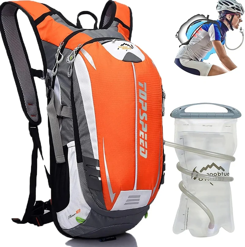 18 l ultraleichter Outdoor-Sport-Rucksack zum Klettern, Wandern, Laufen, Radfahren, Trinken, wasserdicht