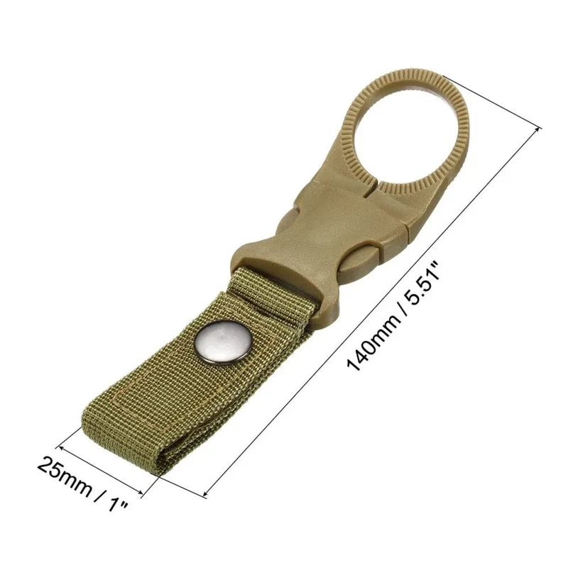Outdoor Karabiner Werkzeug Taktische Schlüssel Haken MOLLE Hängen Rucksack Gürtel Taille Tasche Schnalle Camping Wandern Keychain Zubehör