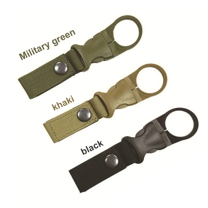 Outdoor Karabiner Werkzeug Taktische Schlüssel Haken MOLLE Hängen Rucksack Gürtel Taille Tasche Schnalle Camping Wandern Keychain Zubehör