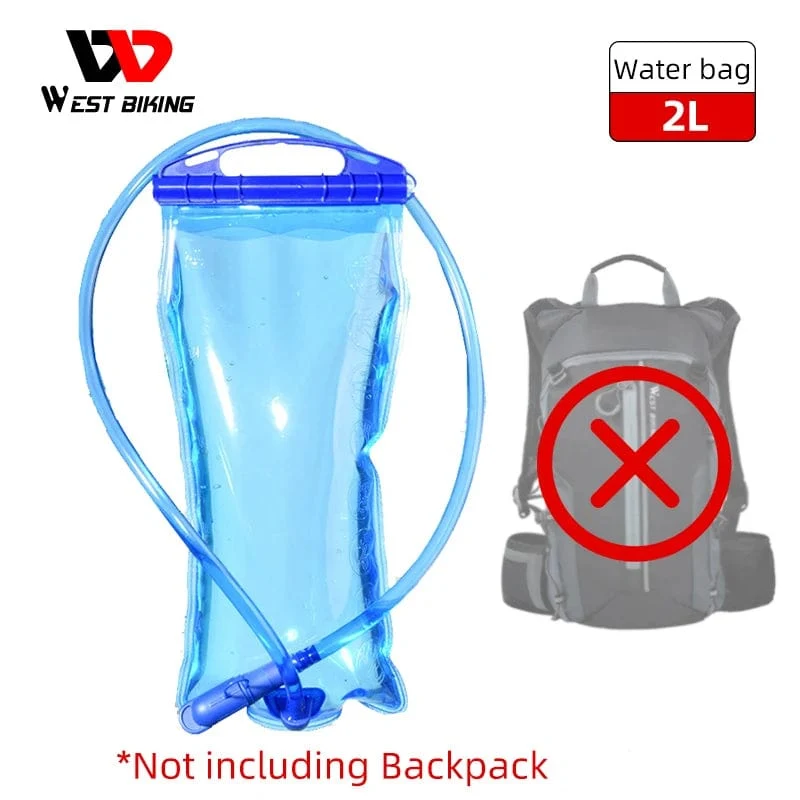 WEST BIKING Ultraleicht Fahrrad Tasche 10L Sport Trink Rucksack Ergonomie MTB Rennrad Radfahren Wasser Tasche Outdoor Klettern Tasche