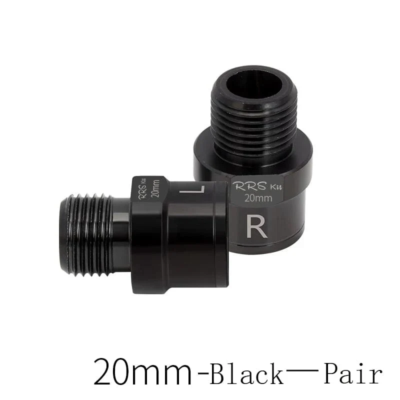 Rrskit Fahrradpedalverlängerungsschrauben Abstandshalter R66E Pedalverlängerungsachse Kurbelzubehör 16Mm 20Mm Für MTB Rennradpedal
