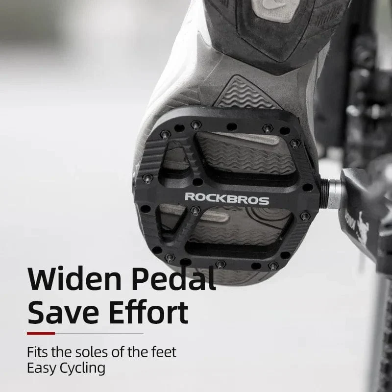 ROCKBROS fahrrad ultra-light lager pedal nylon verbund high-speed-lager + graphit DU pedal reiten ist mehr geschmiert