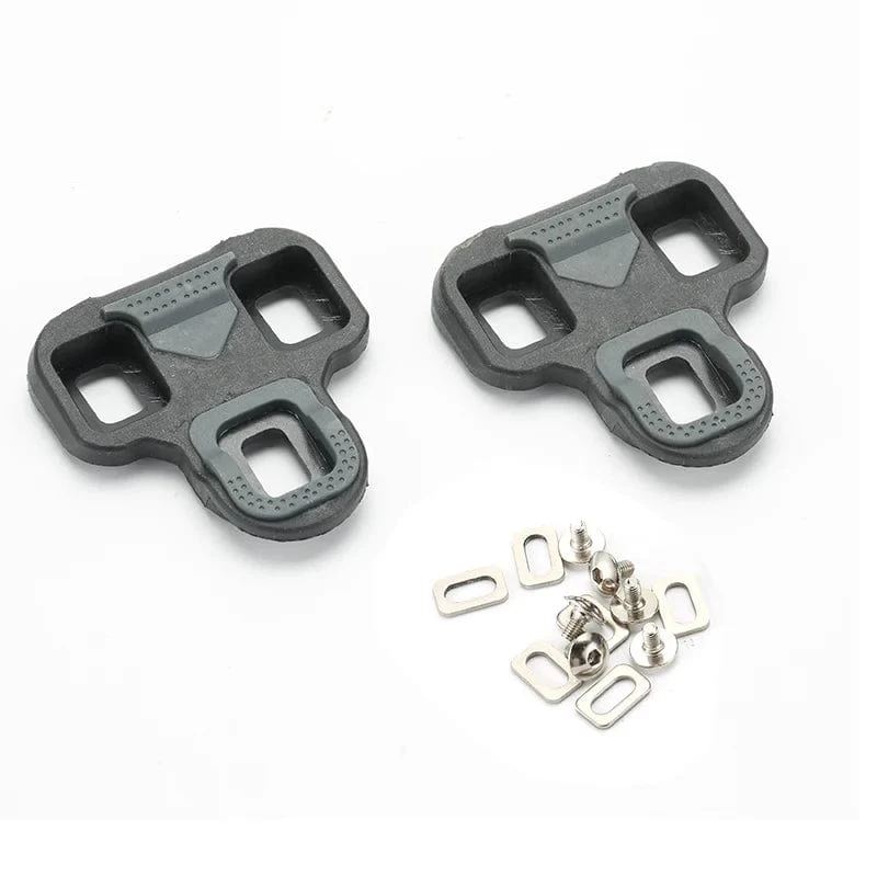 Rrskit Fahrradpedalplatten Rennrad Selbstsichernde Platte Für KEO Ultraleichte Fahrradpedalschuhe Cleat Schwimmend Für Wellgo RC7