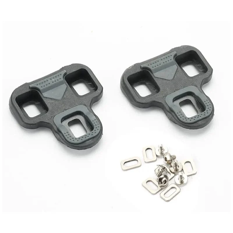 Rrskit Fahrradpedalplatten Rennrad Selbstsichernde Platte Für KEO Ultraleichte Fahrradpedalschuhe Cleat Schwimmend Für Wellgo RC7