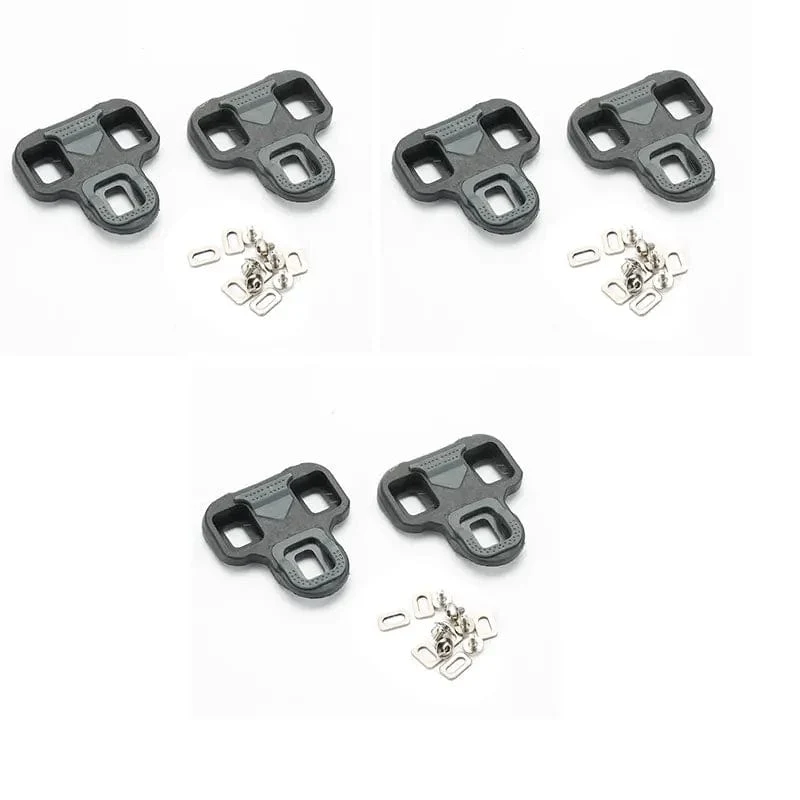 Rrskit Fahrradpedalplatten Rennrad Selbstsichernde Platte Für KEO Ultraleichte Fahrradpedalschuhe Cleat Schwimmend Für Wellgo RC7