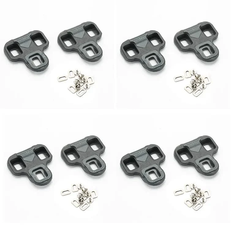 Rrskit Fahrradpedalplatten Rennrad Selbstsichernde Platte Für KEO Ultraleichte Fahrradpedalschuhe Cleat Schwimmend Für Wellgo RC7