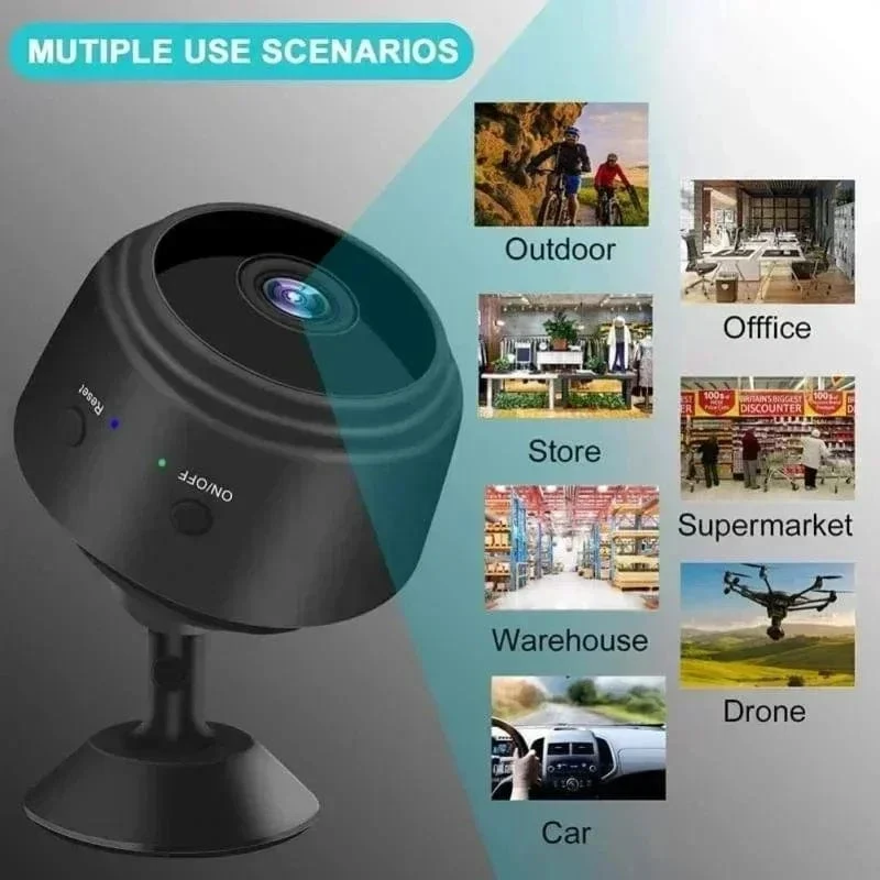 Mini A9 Kameras WiFi Wireless 1080p Fahrzeugkamera Voice Recorder Home Camcorder Sicherheitsüberwachungselektronik