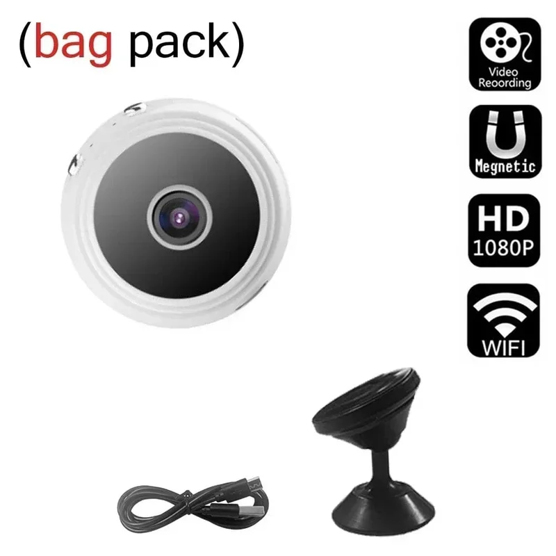 Mini A9 Kameras WiFi Wireless 1080p Fahrzeugkamera Voice Recorder Home Camcorder Sicherheitsüberwachungselektronik