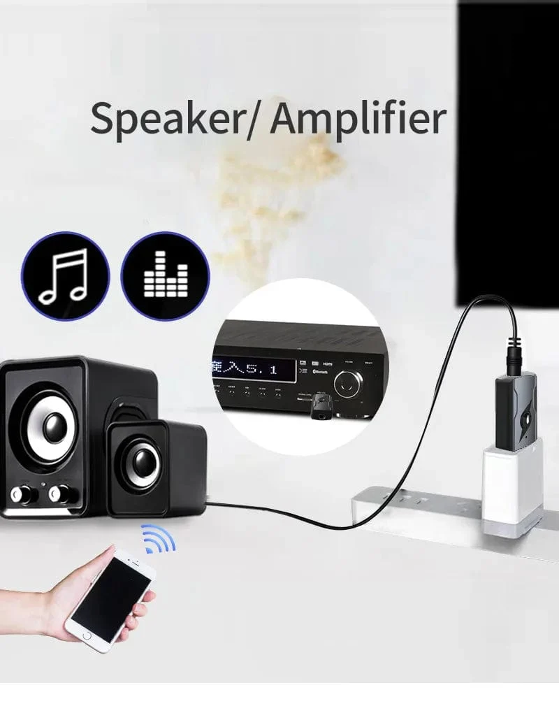 USB & 3.5mm AUX Bluetooth 5.3 Dongle Audio Receiver Transmitter Musik Adapter Für PC Mp3 Lautsprecher TV Drahtlose Kopfhörer auto Radio
