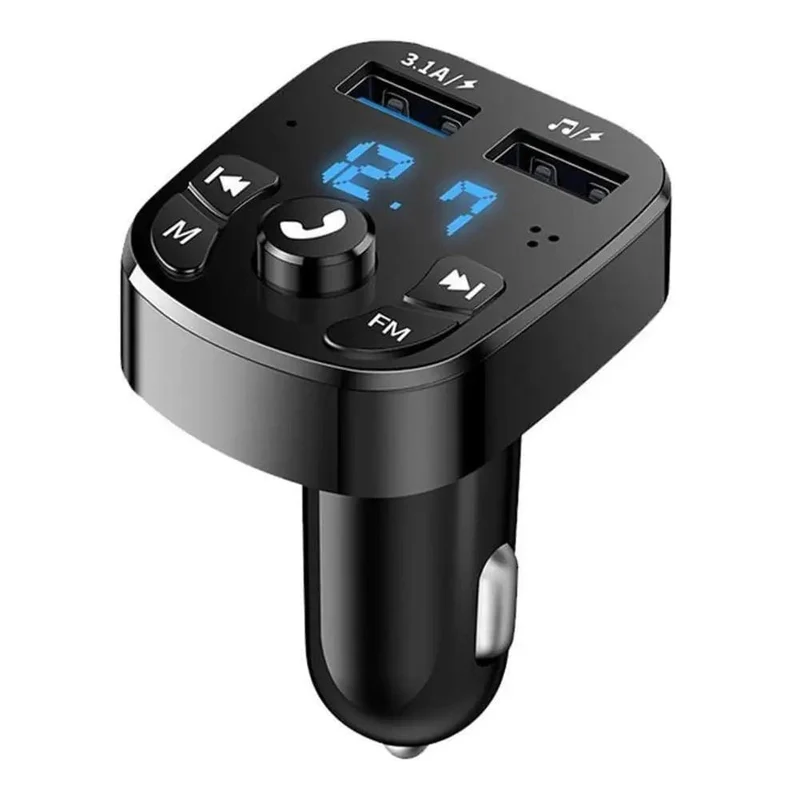 Auto Bluetooth FM Transmitter 87.5-108 MHz Audio Auto Mp3 Player 5V Ausgang USB Auto Auto Schnelle Ladung Elektronisches Zubehör 12-24V