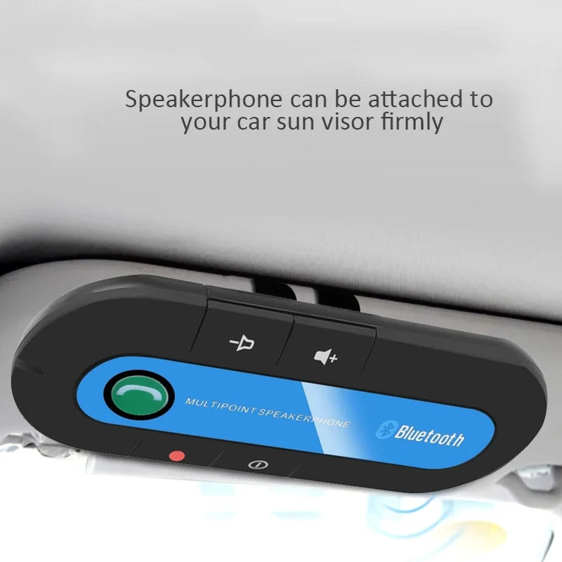 Drahtlose Bluetooth Car Kit Freisprecheinrichtung Sonnenblende Lautsprecher Für Telefon Auto Bluetooth Audio Receiver Zubehör