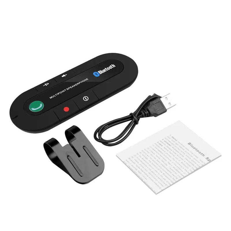 Drahtlose Bluetooth Car Kit Freisprecheinrichtung Sonnenblende Lautsprecher Für Telefon Auto Bluetooth Audio Receiver Zubehör