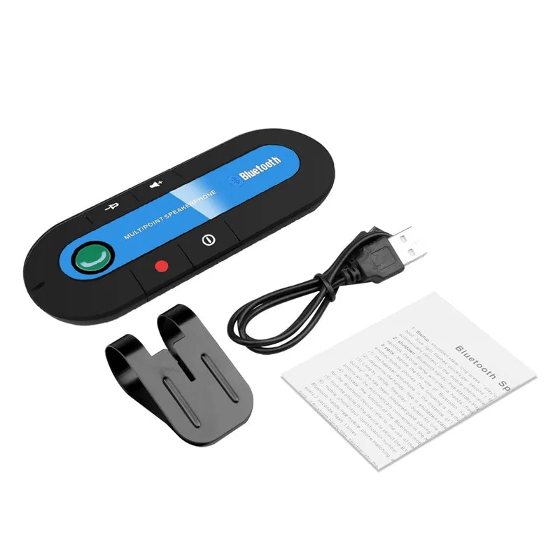 Drahtlose Bluetooth Car Kit Freisprecheinrichtung Sonnenblende Lautsprecher Für Telefon Auto Bluetooth Audio Receiver Zubehör
