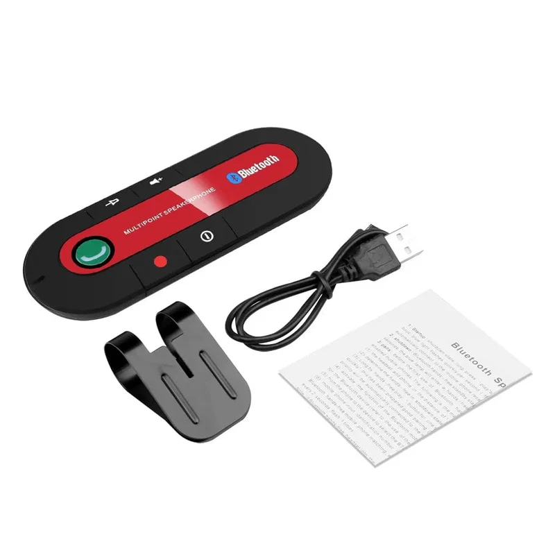 Drahtlose Bluetooth Car Kit Freisprecheinrichtung Sonnenblende Lautsprecher Für Telefon Auto Bluetooth Audio Receiver Zubehör