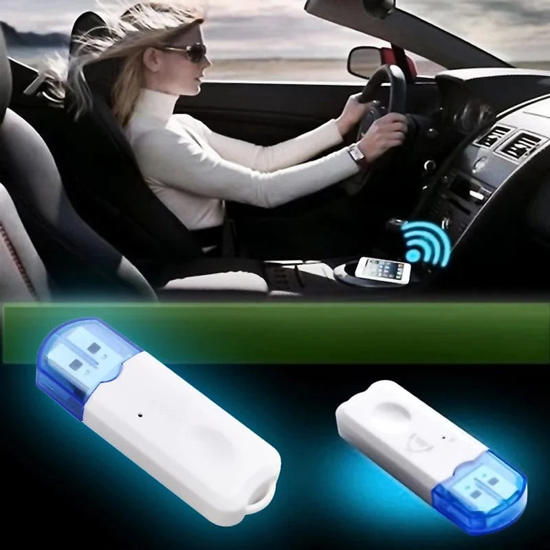 USB Bluetooth V2.1 Audio Stereo Receiver Drahtloser Freisprechadapter A2DP Dongle Car Kit für Lautsprecher Für iphone Für Auto oder
