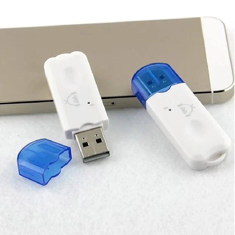 USB Bluetooth V2.1 Audio Stereo Receiver Drahtloser Freisprechadapter A2DP Dongle Car Kit für Lautsprecher Für iphone Für Auto oder