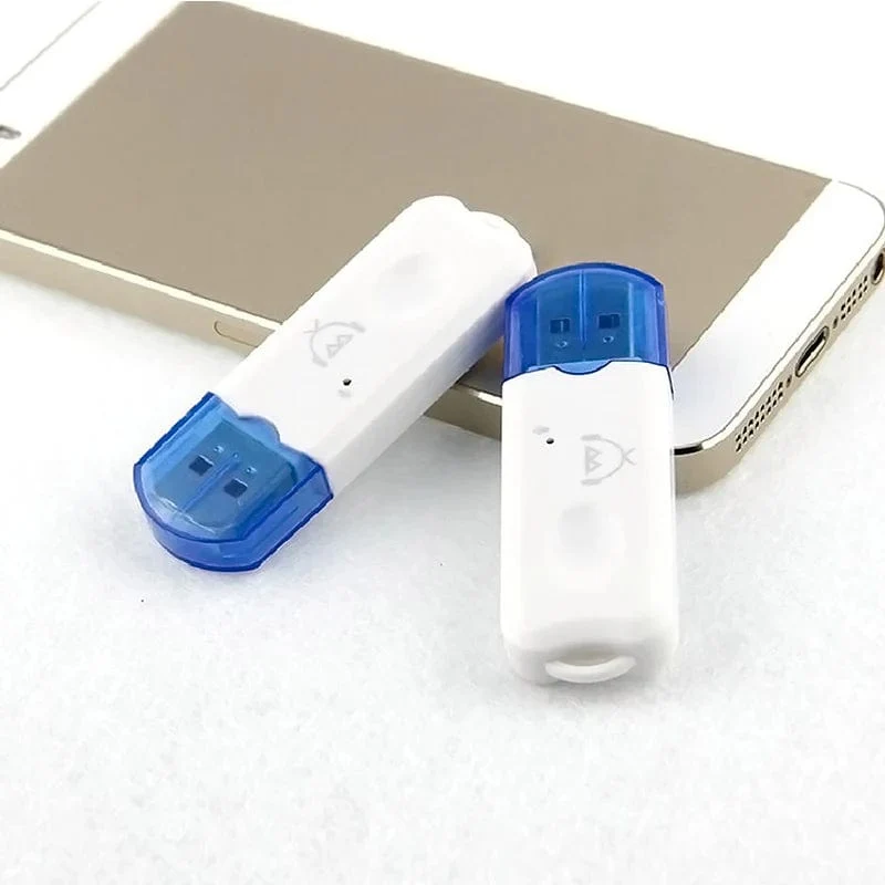 USB Bluetooth V2.1 Audio Stereo Receiver Drahtloser Freisprechadapter A2DP Dongle Car Kit für Lautsprecher Für iphone Für Auto oder