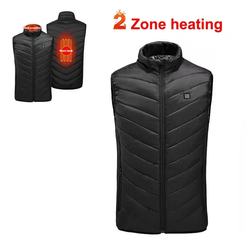 X-TIGER 9/2 Orte Beheizte Jacke Männer Frauen USB Elektrische Thermische Warme Jagd Mantel Winter Outdoor Camping Wandern Beheizte Weste