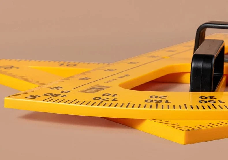 Lehrdreieck-Lineal, Winkelmesser, Kompass, mathematische Zeicheninstrumente für Lehrer, pädagogisches Briefpapier, 50/100 cm, gerades Lineal