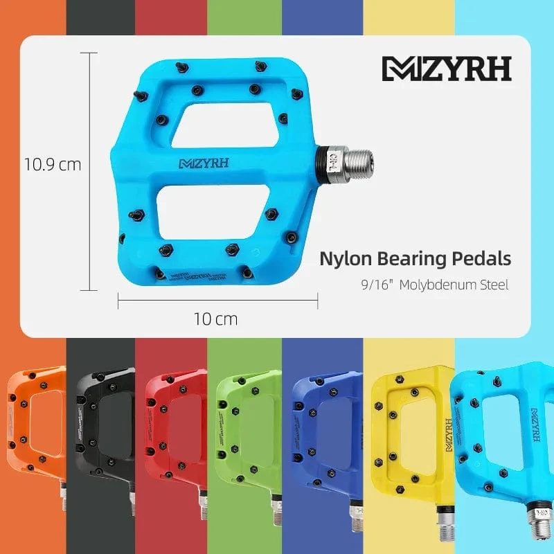 Fahrrad Pedal Anti-slip Ultraleicht Nylon MTB Mountainbike Pedal Versiegelte Lager Pedale Fahrrad Zubehör Teile