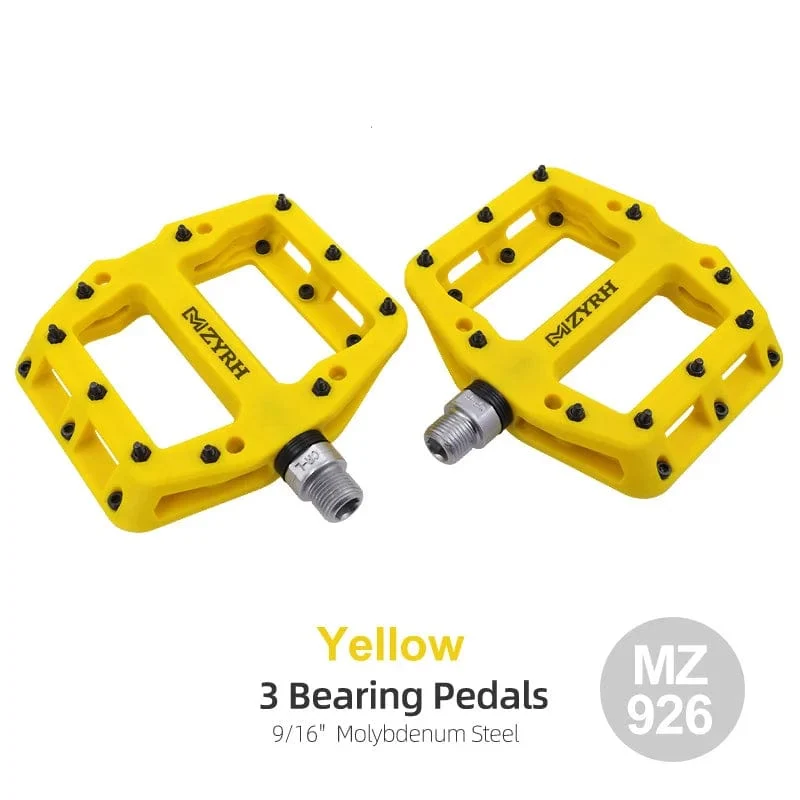Fahrrad Pedal Anti-slip Ultraleicht Nylon MTB Mountainbike Pedal Versiegelte Lager Pedale Fahrrad Zubehör Teile