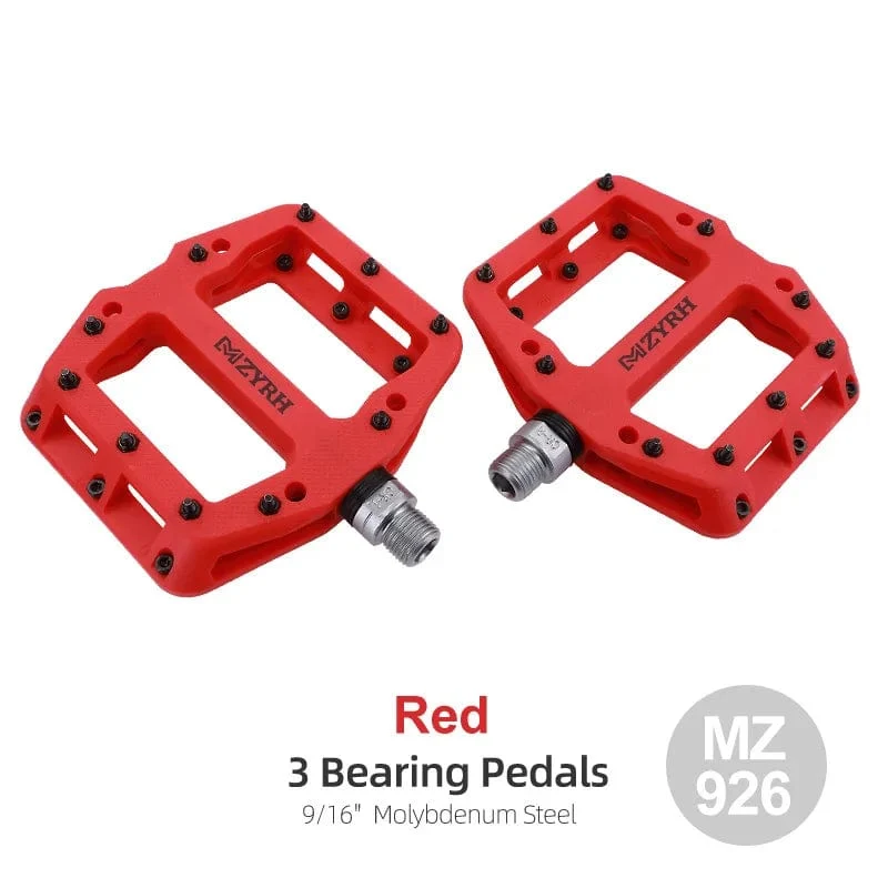 Fahrrad Pedal Anti-slip Ultraleicht Nylon MTB Mountainbike Pedal Versiegelte Lager Pedale Fahrrad Zubehör Teile