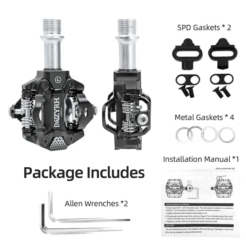Fahrradpedal, ultraleicht, Aluminium, abgedichtete Lager, Rennrad, BMX, MTB, SPD-Pedale, rutschfeste, wasserdichte Fahrradpedale
