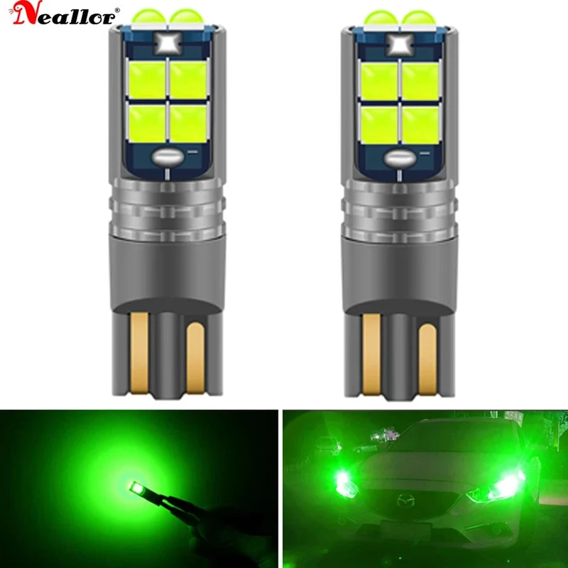 2 stücke Hohe Qualität T10 W5W Super Helle Auto Innen Lesen Dome Licht Marker Lampe 168 194 LED Auto Keil parkplatz Lampen Orange