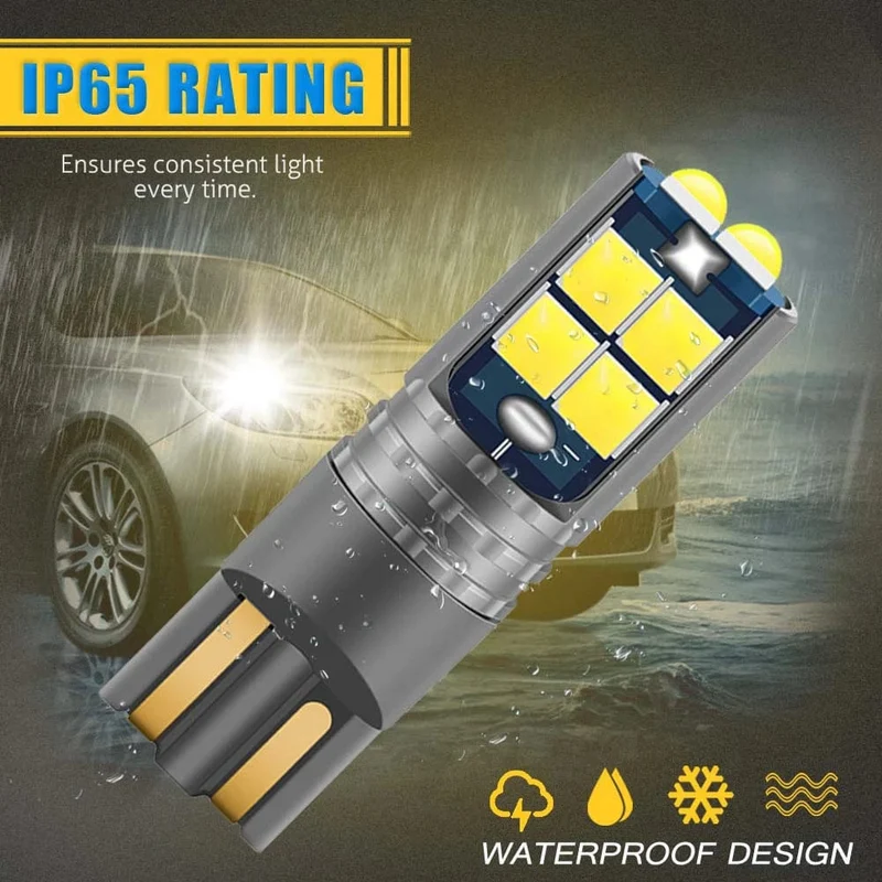 2 stücke Hohe Qualität T10 W5W Super Helle Auto Innen Lesen Dome Licht Marker Lampe 168 194 LED Auto Keil parkplatz Lampen Orange