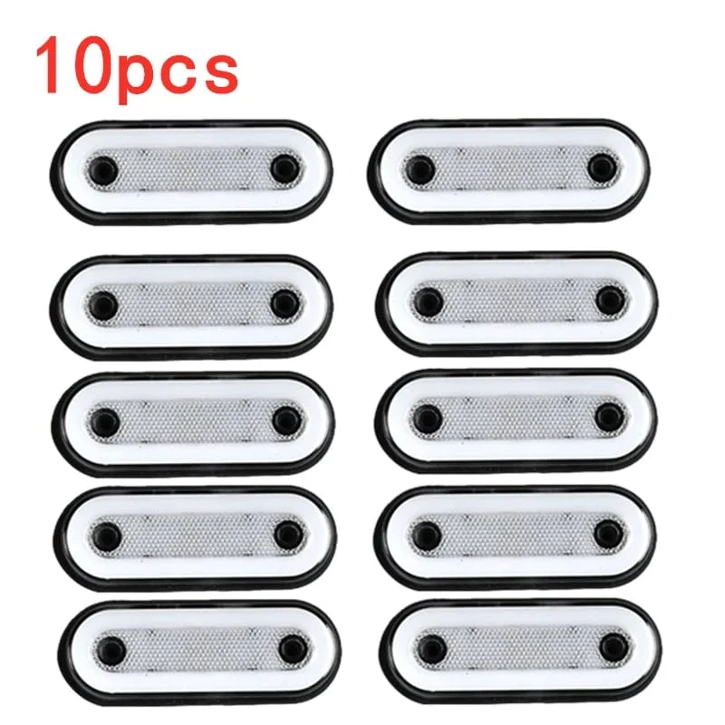 10 stücke/4 stücke 12V-24V Lkw Seite Marker Licht LED Anhänger Lichter Reflektor Van Umrissleuchten für Scania Für DAF lkw Für Isuzu