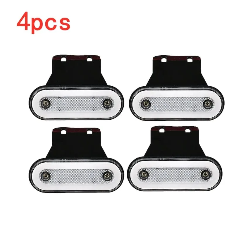 10 stücke/4 stücke 12V-24V Lkw Seite Marker Licht LED Anhänger Lichter Reflektor Van Umrissleuchten für Scania Für DAF lkw Für Isuzu