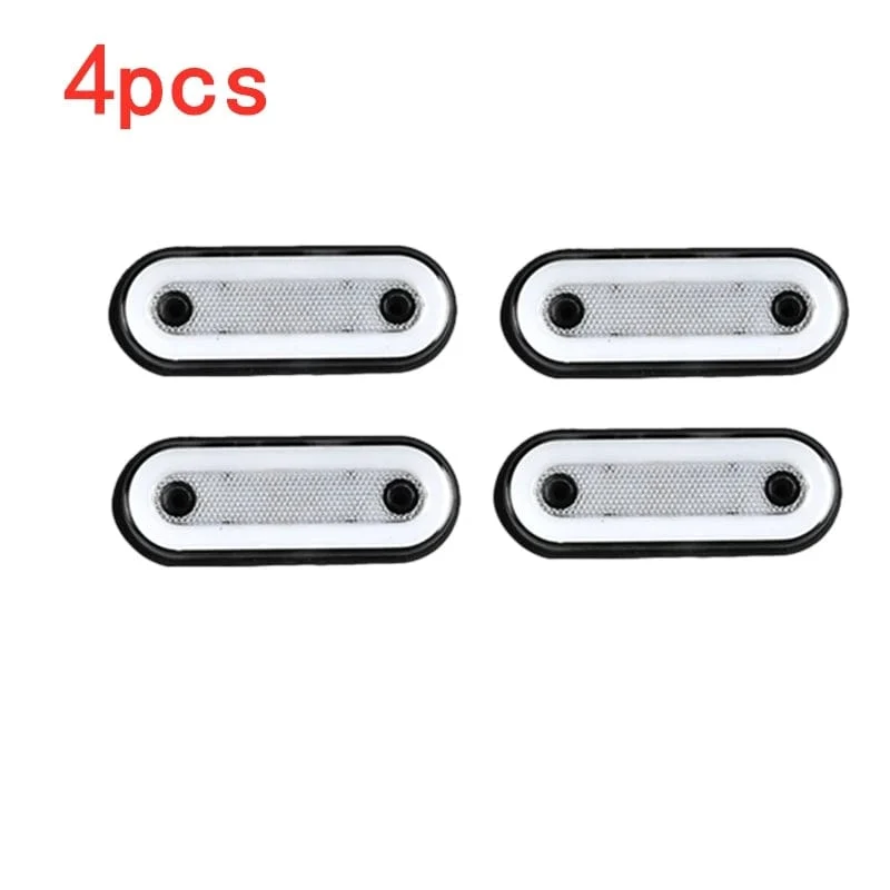 10 stücke/4 stücke 12V-24V Lkw Seite Marker Licht LED Anhänger Lichter Reflektor Van Umrissleuchten für Scania Für DAF lkw Für Isuzu