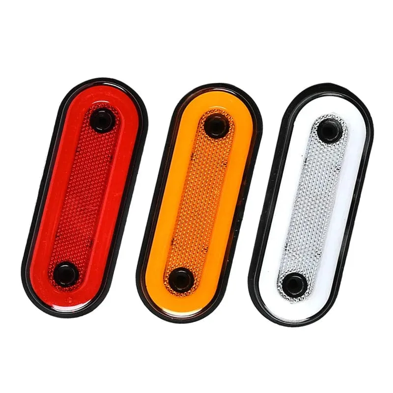 10 stücke/4 stücke 12V-24V Lkw Seite Marker Licht LED Anhänger Lichter Reflektor Van Umrissleuchten für Scania Für DAF lkw Für Isuzu