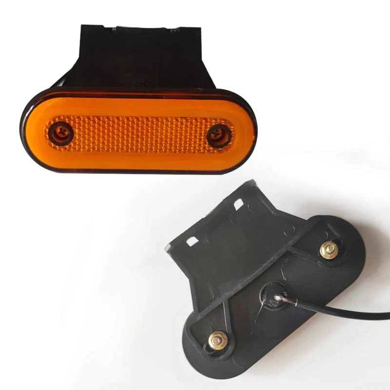 4x Lkw Seite Marker Licht LED Begrenzungsleuchte Für Caravan Anhänger Traktor Lkw Warnung Rücklicht Auto Externe Lampe 12V 24V