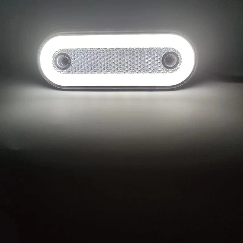 4x Lkw Seite Marker Licht LED Begrenzungsleuchte Für Caravan Anhänger Traktor Lkw Warnung Rücklicht Auto Externe Lampe 12V 24V