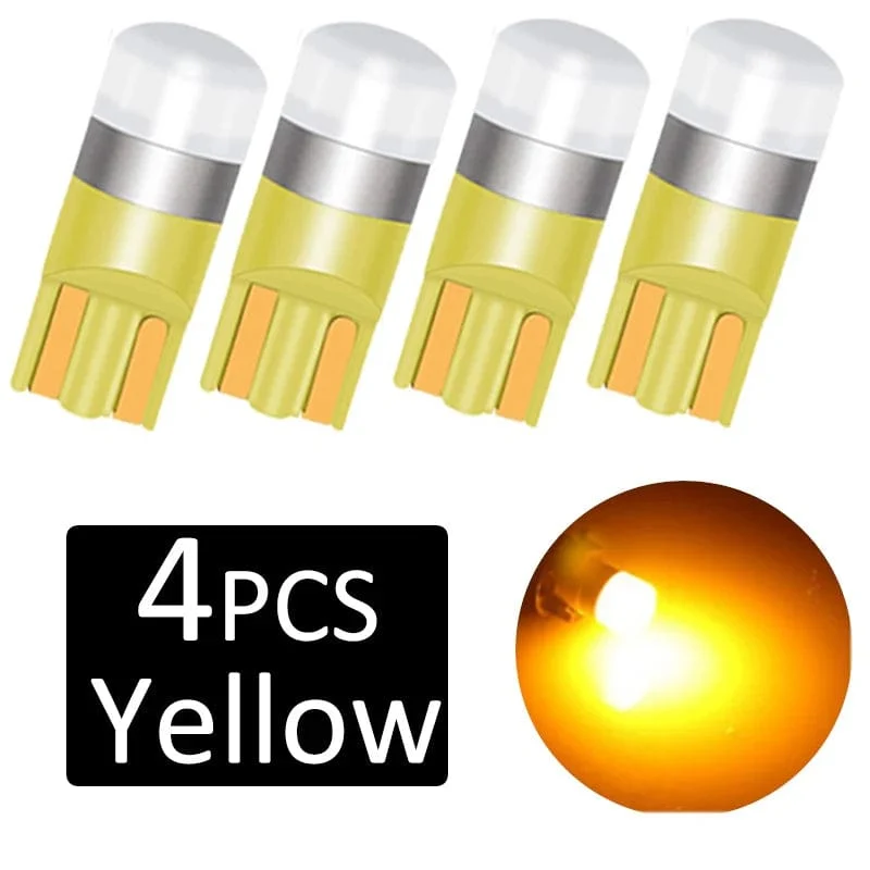 4 Pcs Super Helle T10 LED W5W Auto dome Licht Auto Freiheit Lesen Lampe 12 Fahrzeug Tür Birne Zubehör Weiß rot blau 6000K