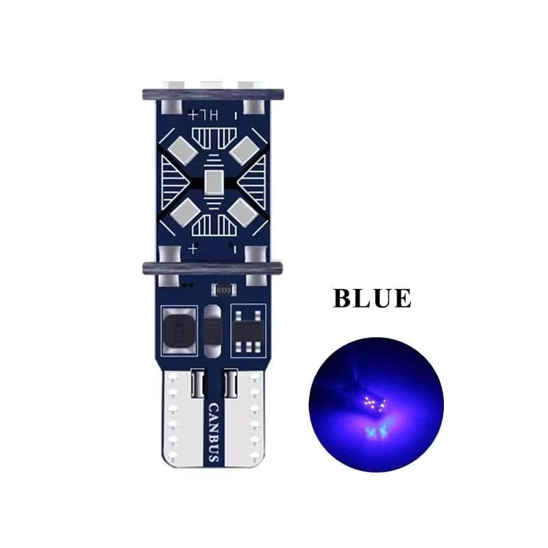 2/10 STÜCKE T10 W5W 194 198 158 Neue superhelle Auto-LED-Parklichter WY5W 168 501 2825 Auto Wedge Turn Side Bulbs Auto