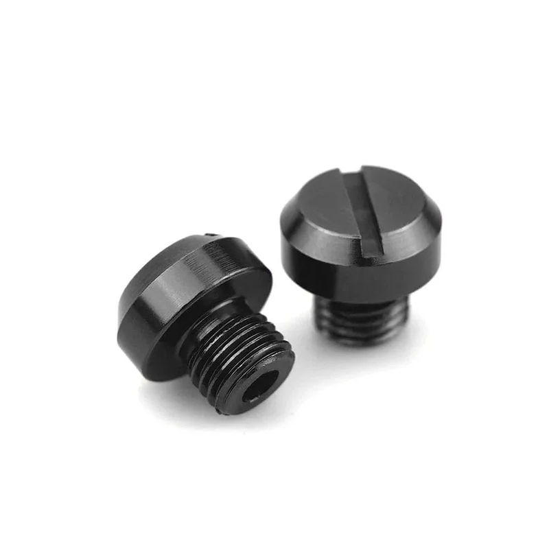 3 stücke Orange Motorrad M10 * 1.25 CNC Spiegel Loch Stecker Schrauben Abdeckkappen Gewinde Adapter Schrauben Für KTM DUKE RC 125 390 200 250 690